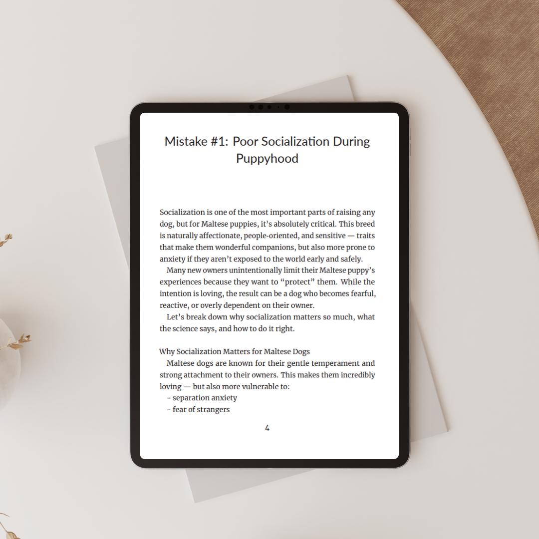 10 Mistakes Maltese Owners Make (And How to Avoid Them)